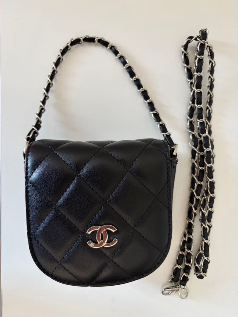 CHANEL シャネル　ノベルティ　チェーン　ショルダーバッグ　2way