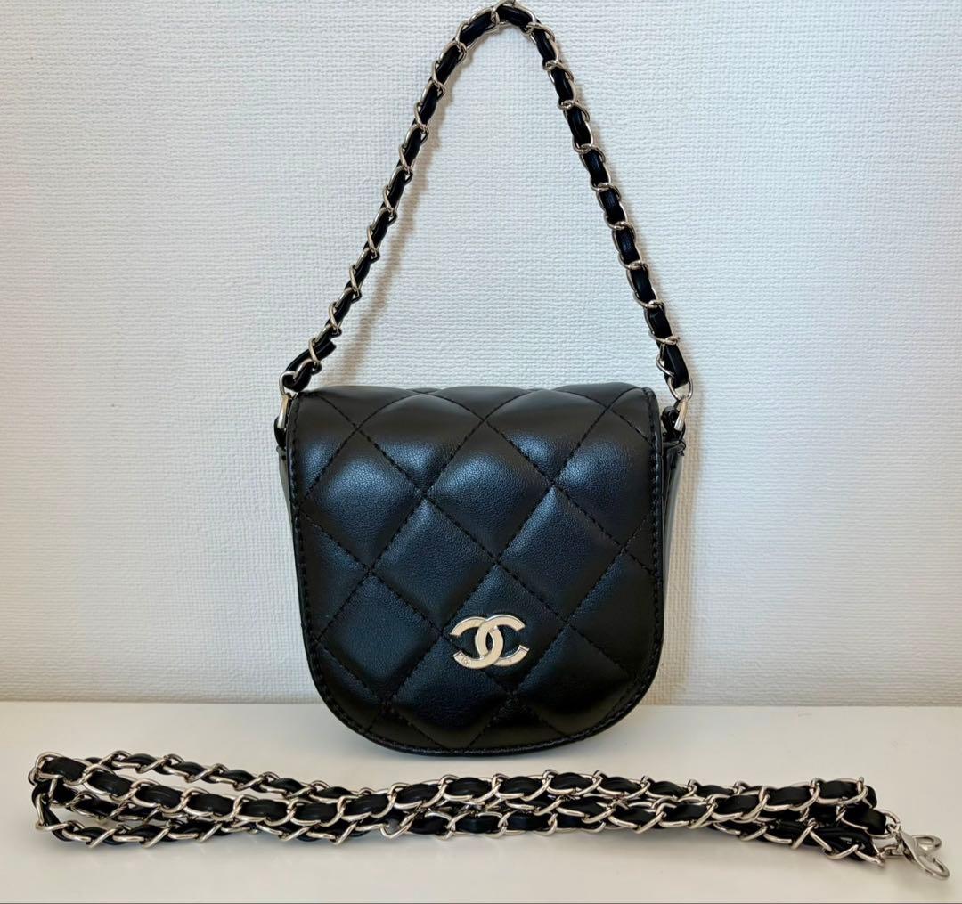 CHANEL シャネル　ノベルティ　チェーン　ショルダーバッグ　2way