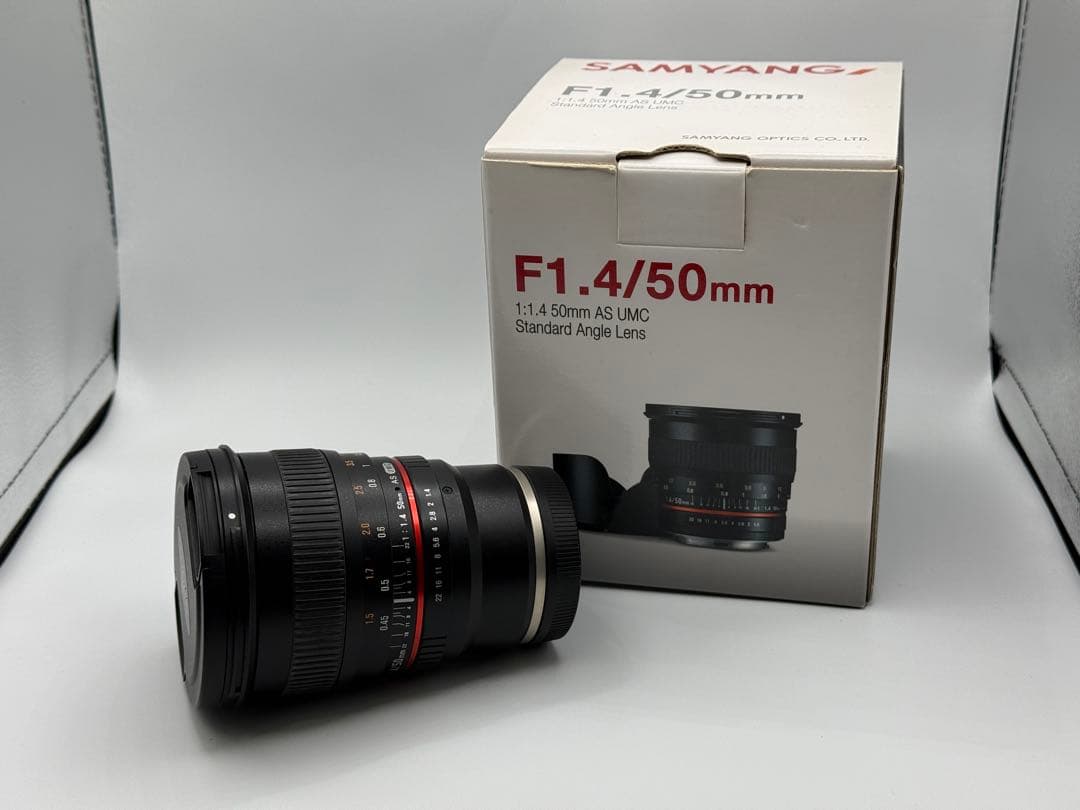 SAMYANG F1.4/50mm 単焦点レンズ MF