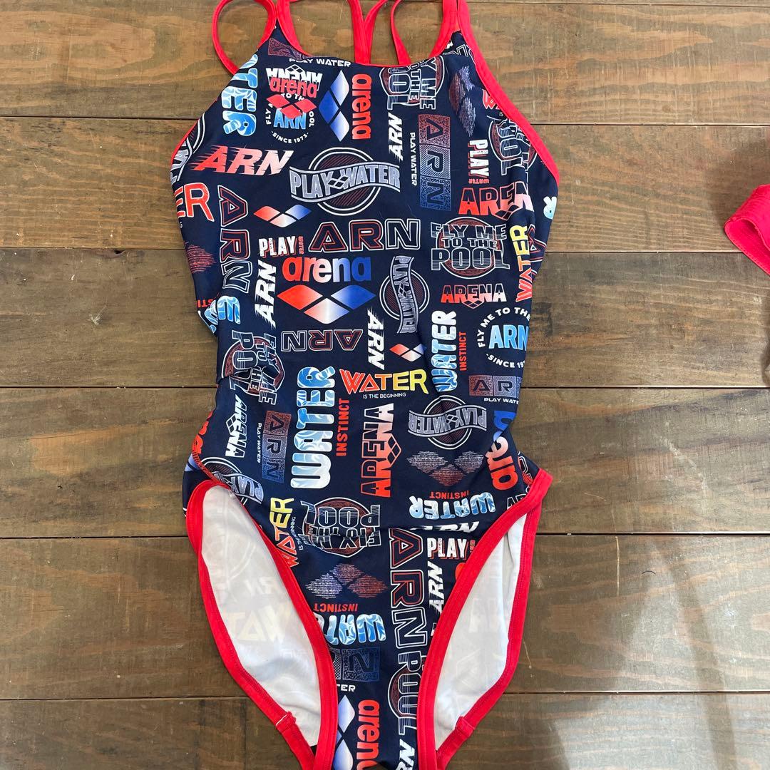 アリーナ　水着　キャップ　ゴーグル3点セット　￼