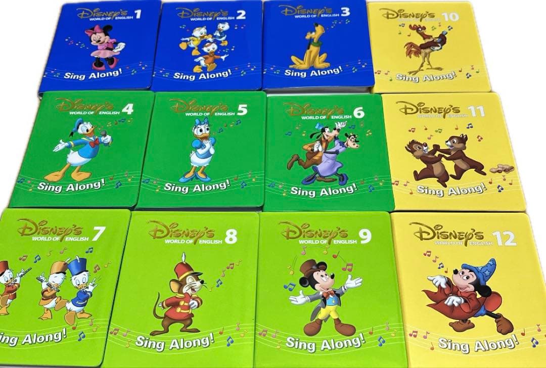 DWE シングアロング【新子役】DVD &CDセット　ディズニー英語システム