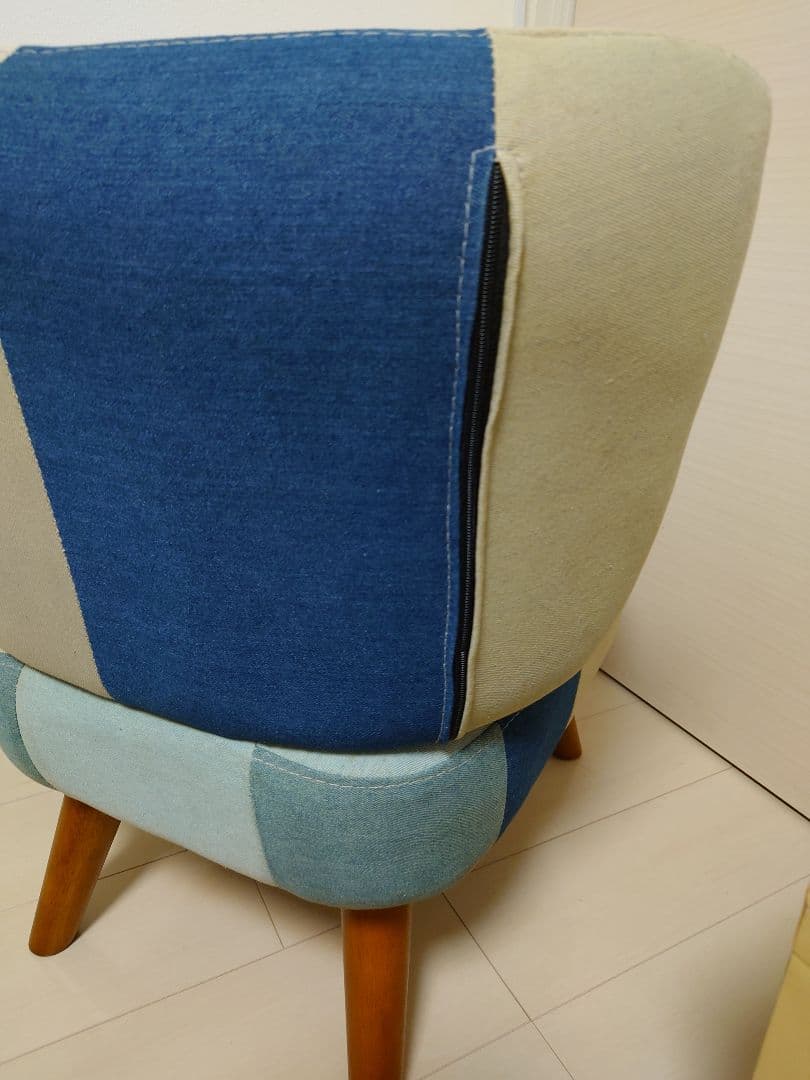 masa　パッチワークデザイン 椅子とスツールセット