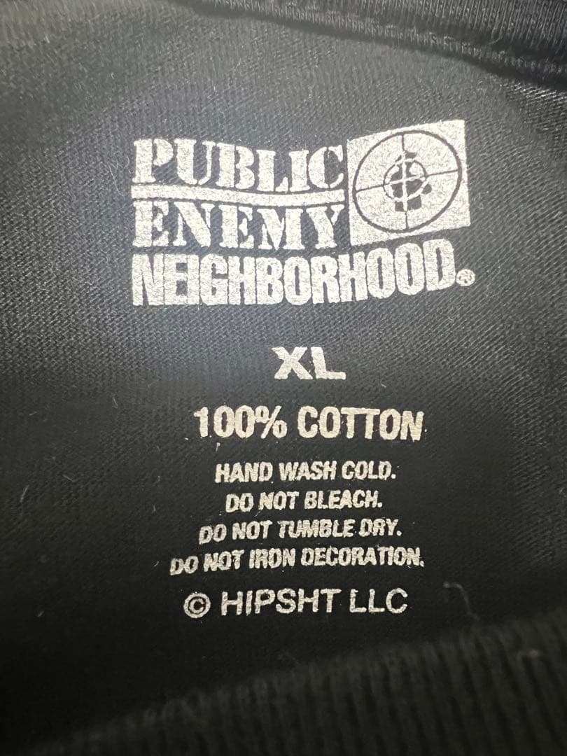トップス NEIGHBORHOOD X PUBLIC ENEMY . TEE LS-1