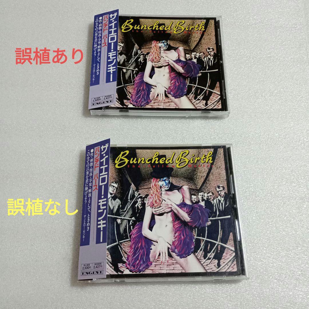 THE YELLOW MONKEY Bunched Birth 1991年 CD