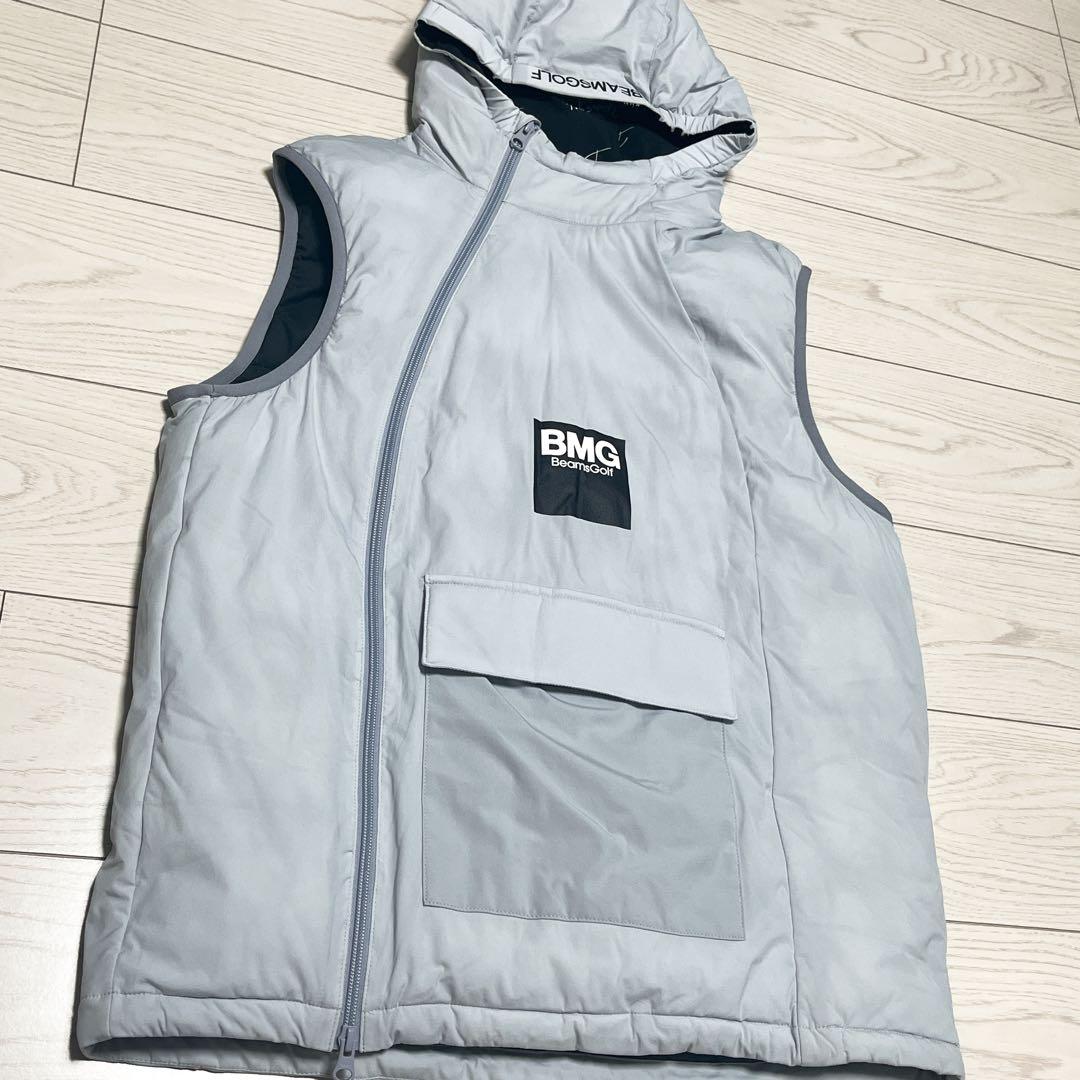 ☆美品☆BEAMS GOLF ビームスゴルフ　中綿 ベスト M フルジップ