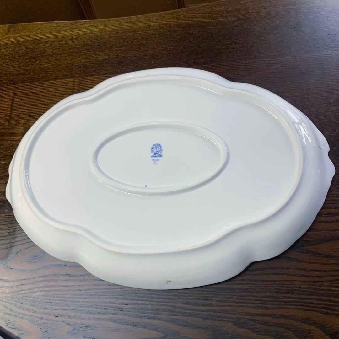 再お値下げ☆未使用☆ヘレンド フルーツエスキース パーティトレイ大皿(箱付き)