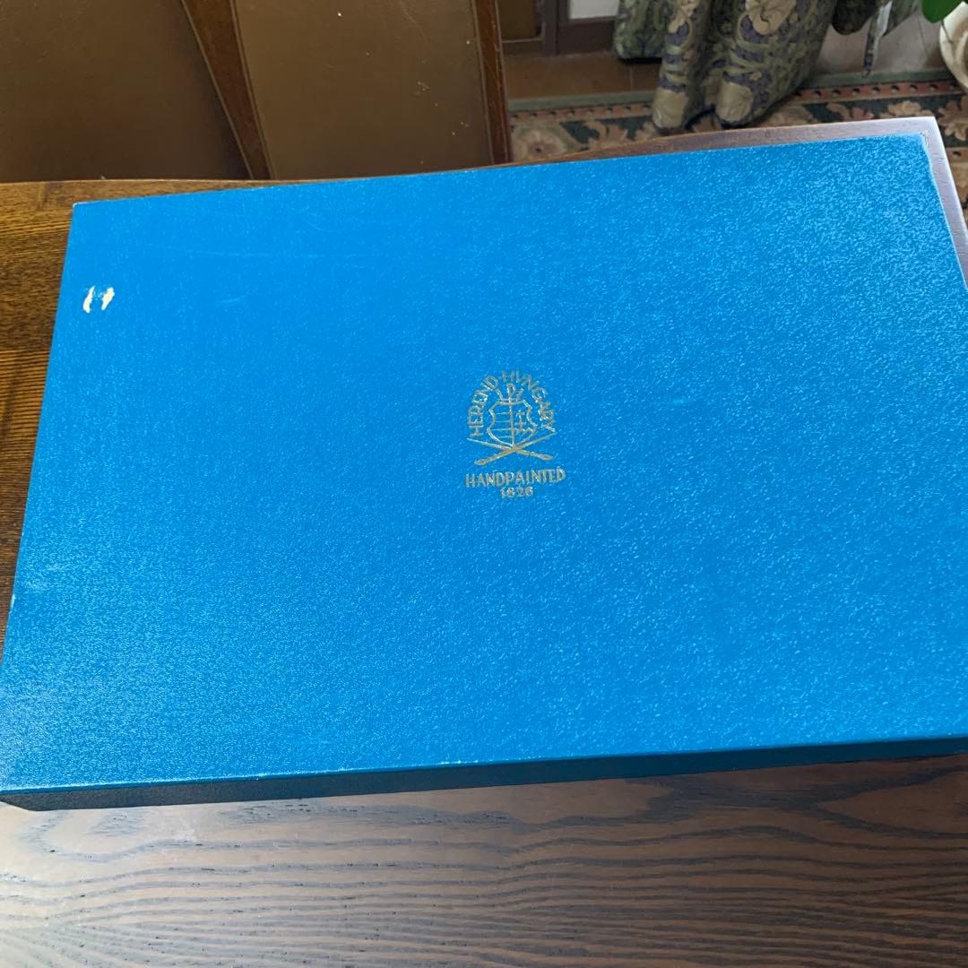 再お値下げ☆未使用☆ヘレンド フルーツエスキース パーティトレイ大皿(箱付き)