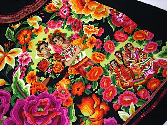 トクコプルミエヴォル☆新同品！メキシコ トロピカル♪ ボトルネック チュニック☆