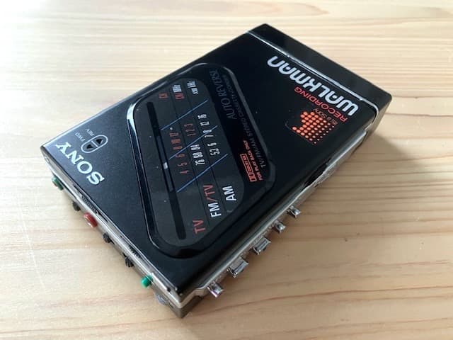 超希少美品 整備済完全動作品 SONY Walkman WM-F203 ブラック