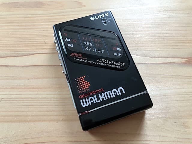超希少美品 整備済完全動作品 SONY Walkman WM-F203 ブラック