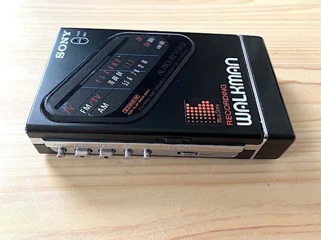 超希少美品 整備済完全動作品 SONY Walkman WM-F203 ブラック