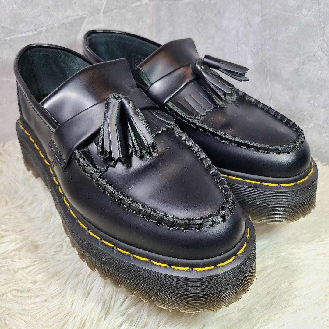 【ドクターマーチン】ADRIAN QUAD　タッセルローファーダブルソール厚底