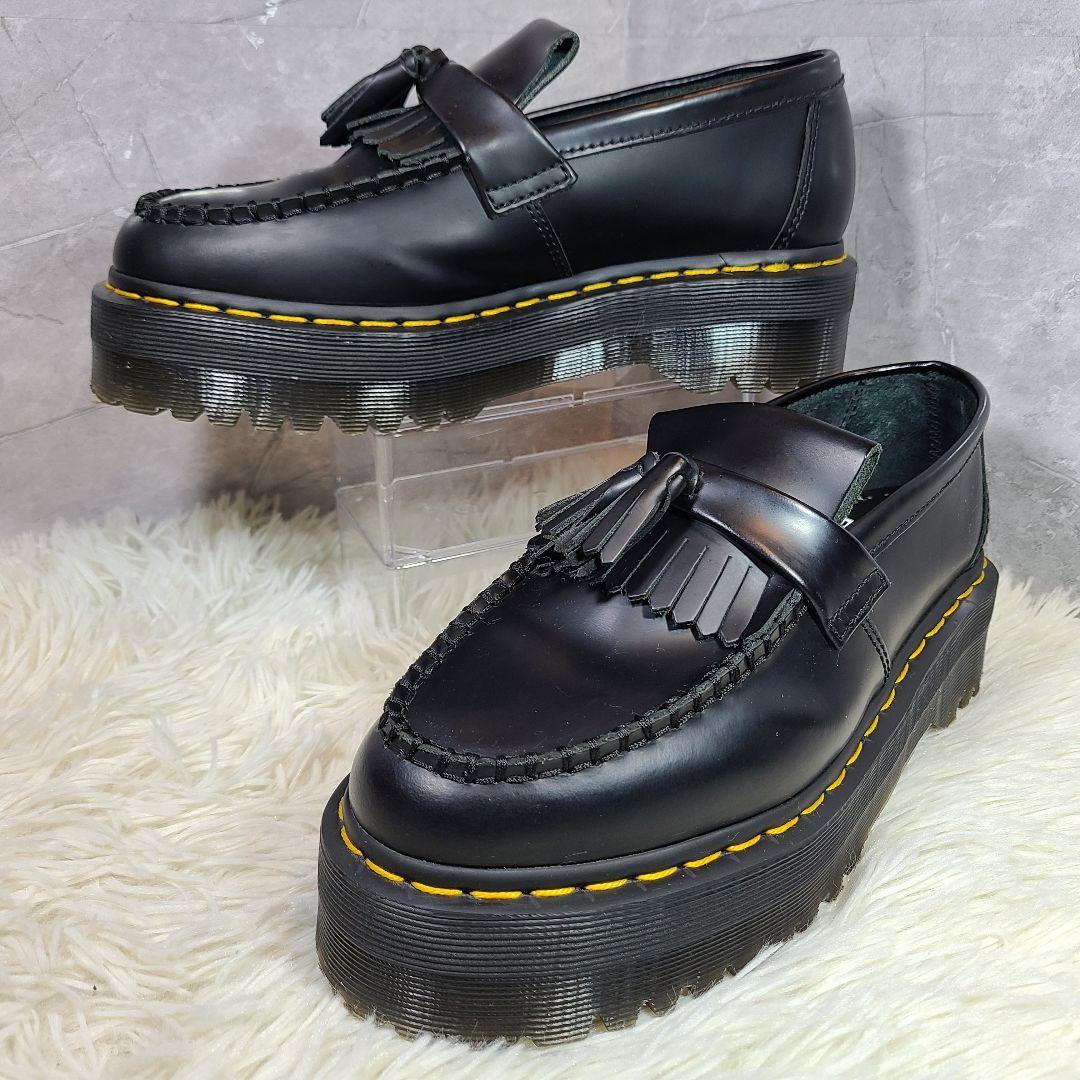 【ドクターマーチン】ADRIAN QUAD　タッセルローファーダブルソール厚底