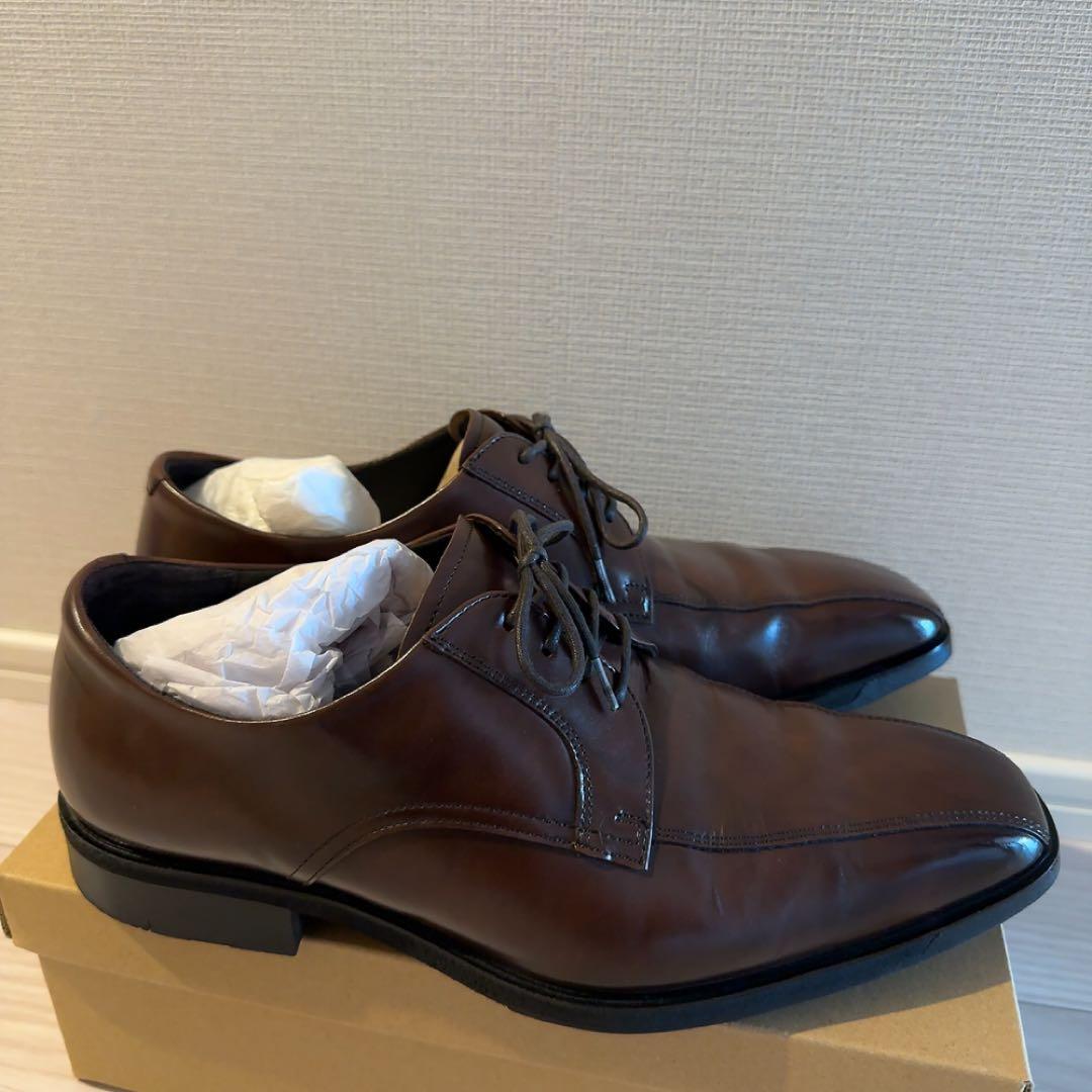 【極美品】アシックスランウォーク　ビジネスシューズ　ブラウン