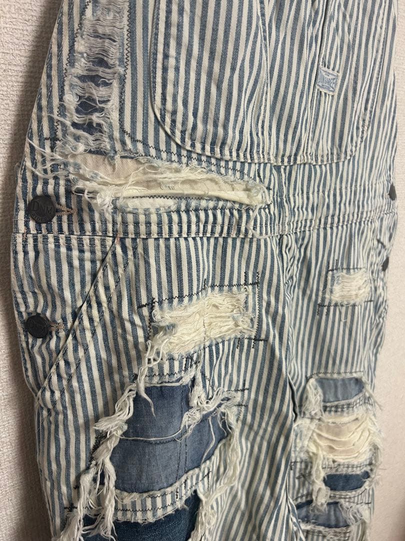 デニムダンガリー　サロペット　オーバーオール　レディース　Mサイズ 01