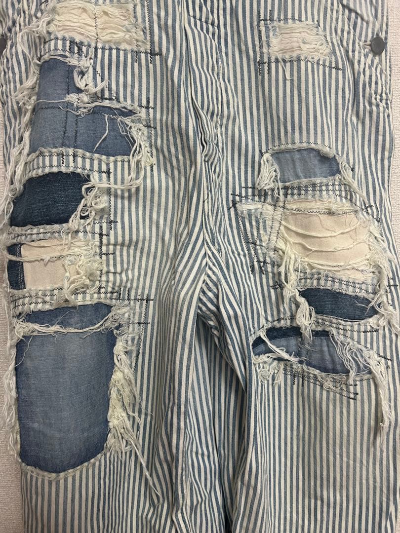 デニムダンガリー　サロペット　オーバーオール　レディース　Mサイズ 01