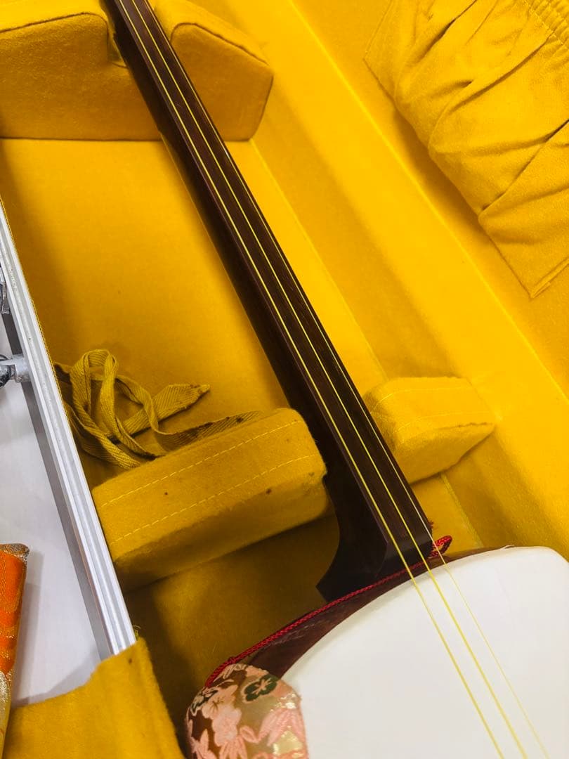 三味線 破れなし　駒・バチ・ハードケース付き