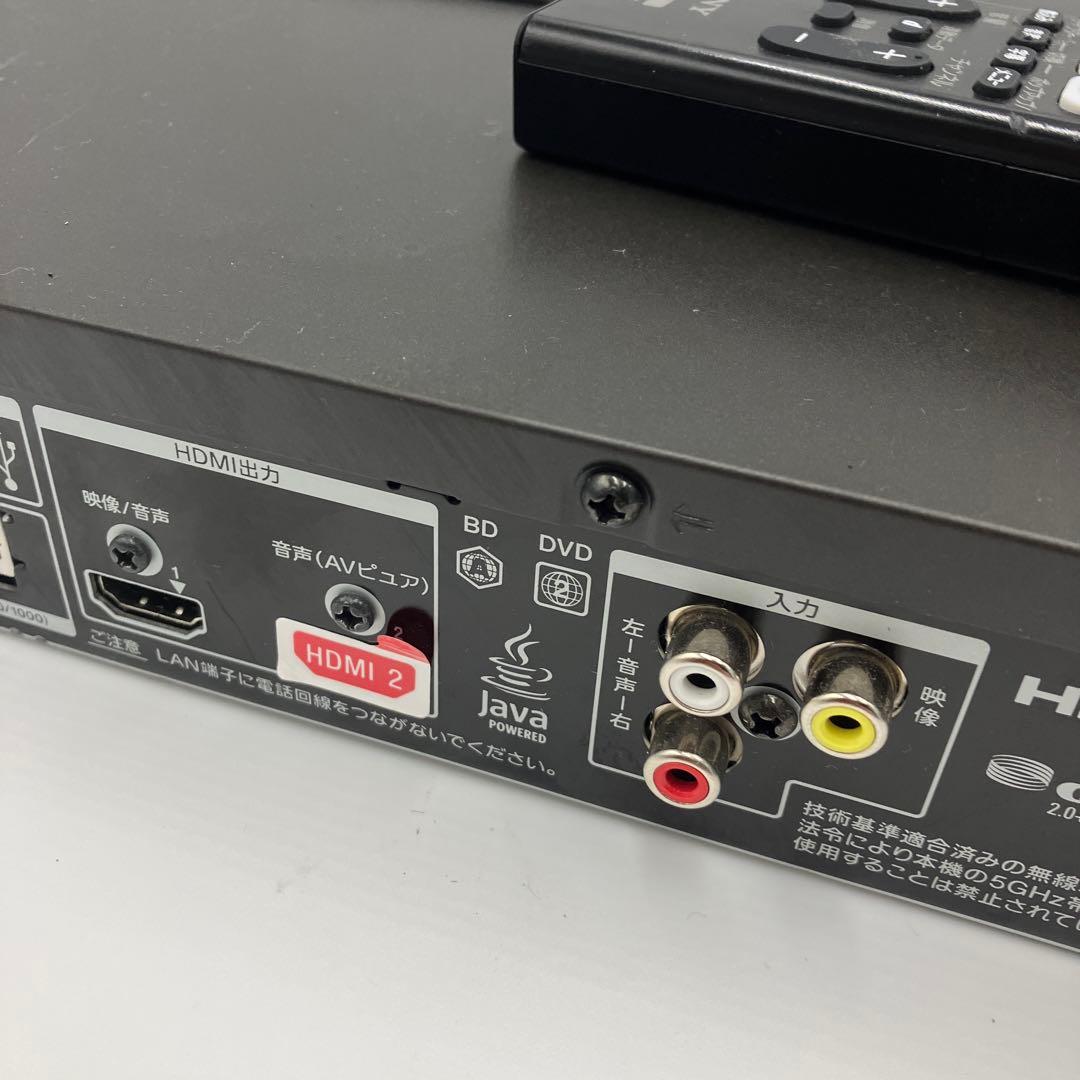 美品　SONY ブルーレイレコーダー BDZ-FT1000（2018年製）