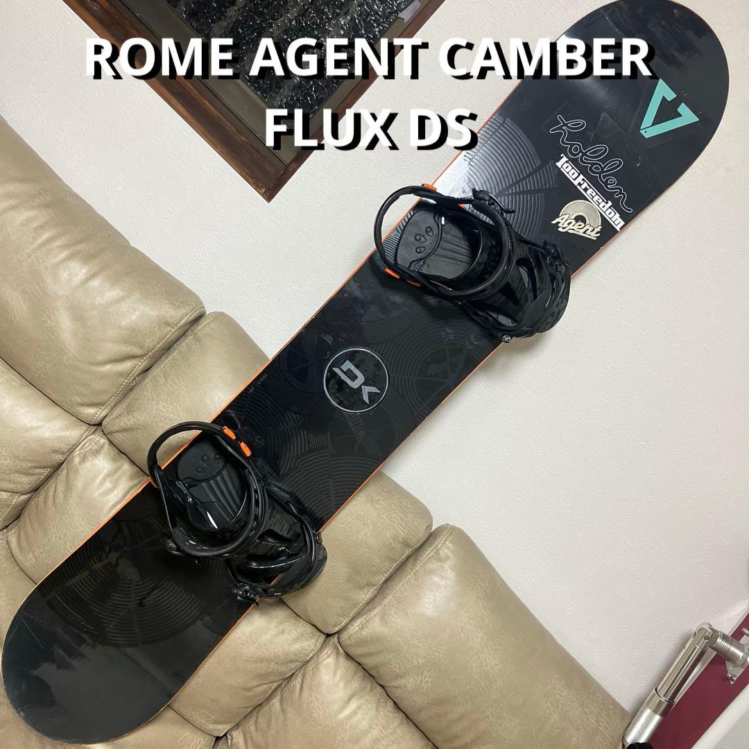 ROME AGENT CAMBER 152 × FLUX DS M