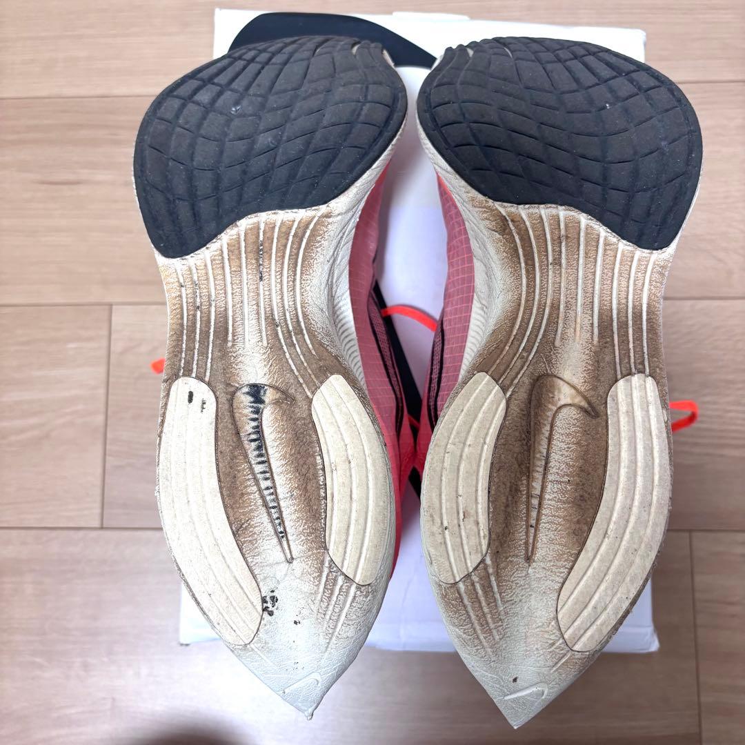 ナイキ　ランニングシューズ　ヴェイパーフライ オレンジ　28cm