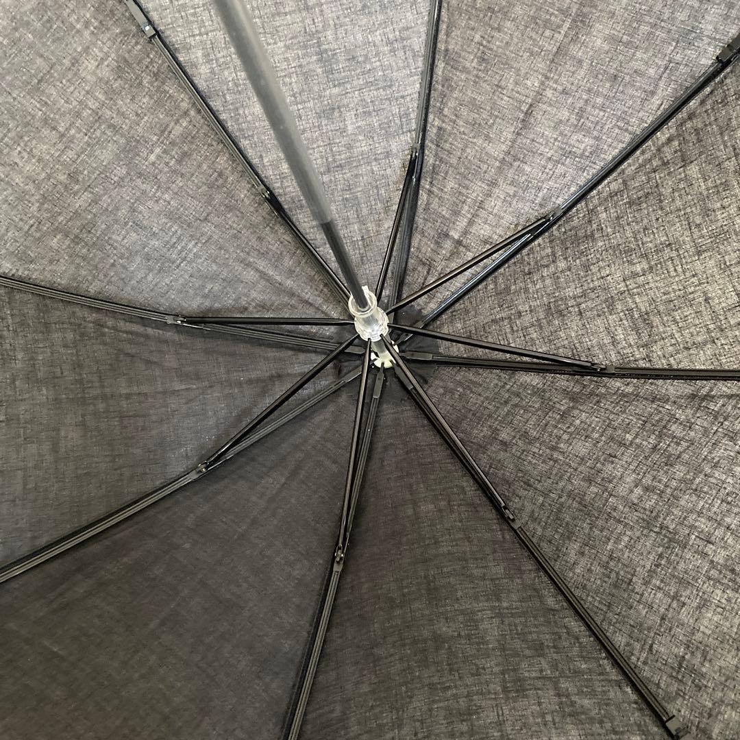 バーバリー BURBERRY フリル 折り畳み傘 日傘 ブラック　綺麗