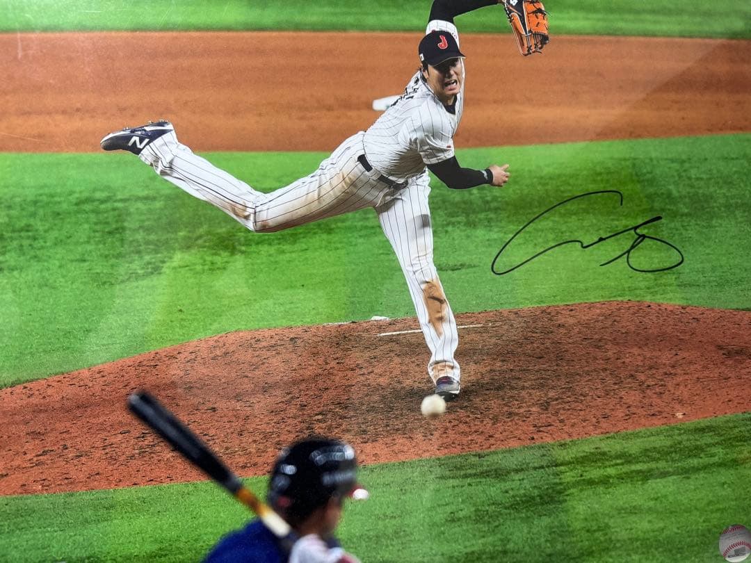 fanatics公式　WBC2023大谷翔平直筆サイン入りフォト