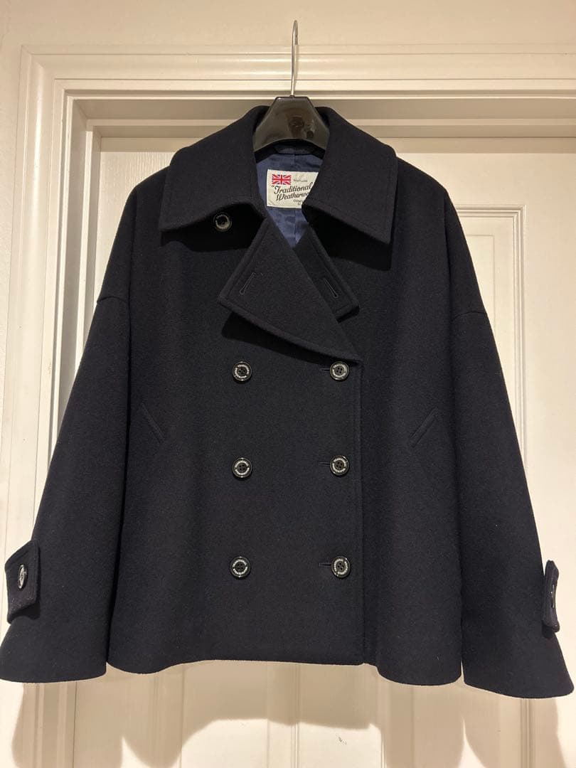 Malton Pea Coat ネイビー 32サイズ