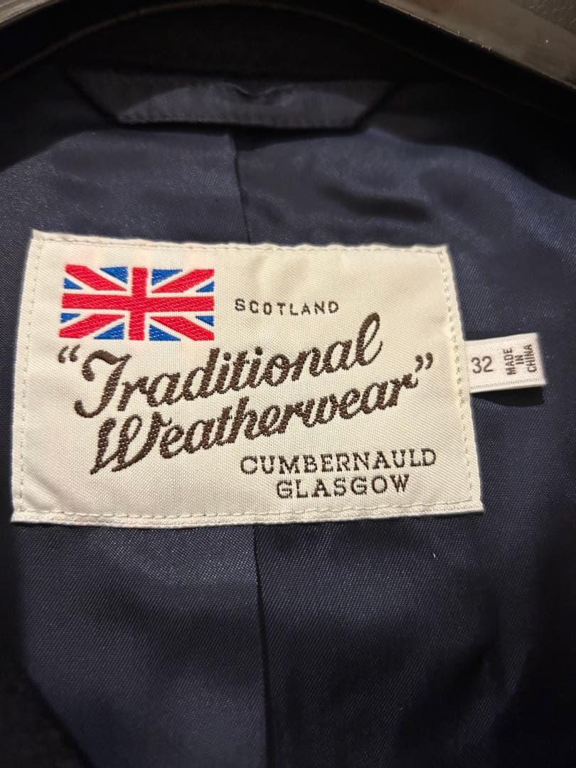 Malton Pea Coat ネイビー 32サイズ