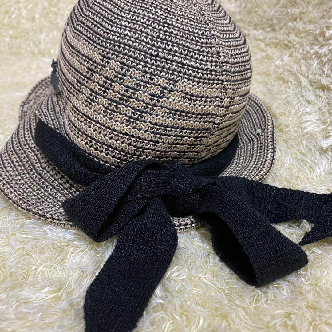 タグ付き　ヴィヴィアンウエストウッド 帽子 サーモジャカード リボンハット