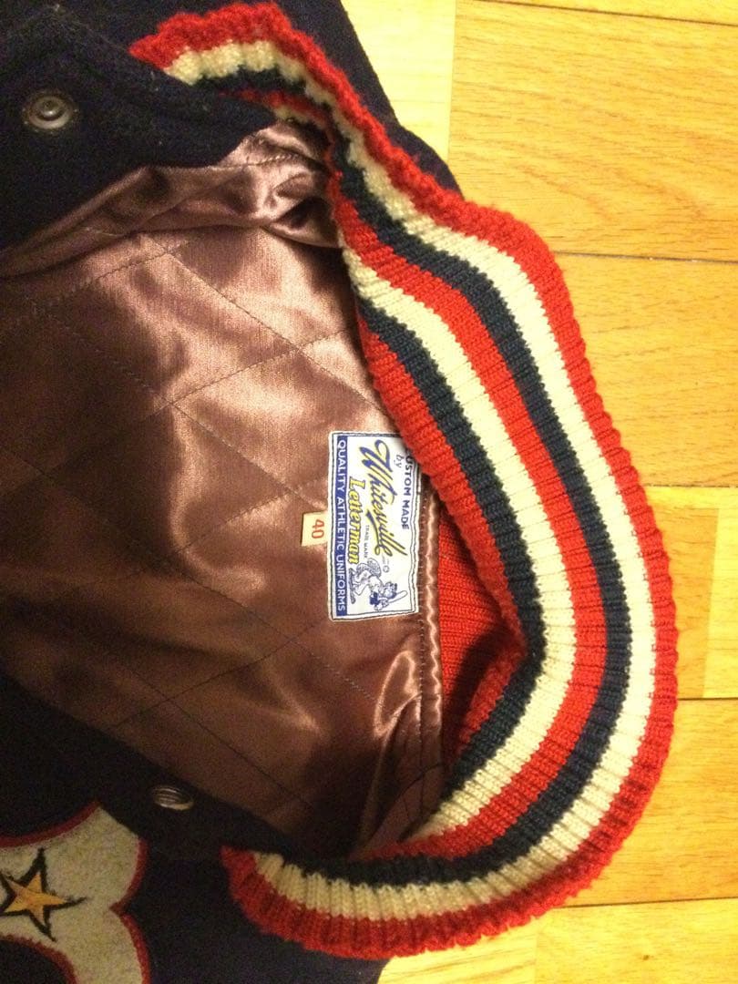 ごまこ ホワイツビル スタジアムジャンパー サイズ40