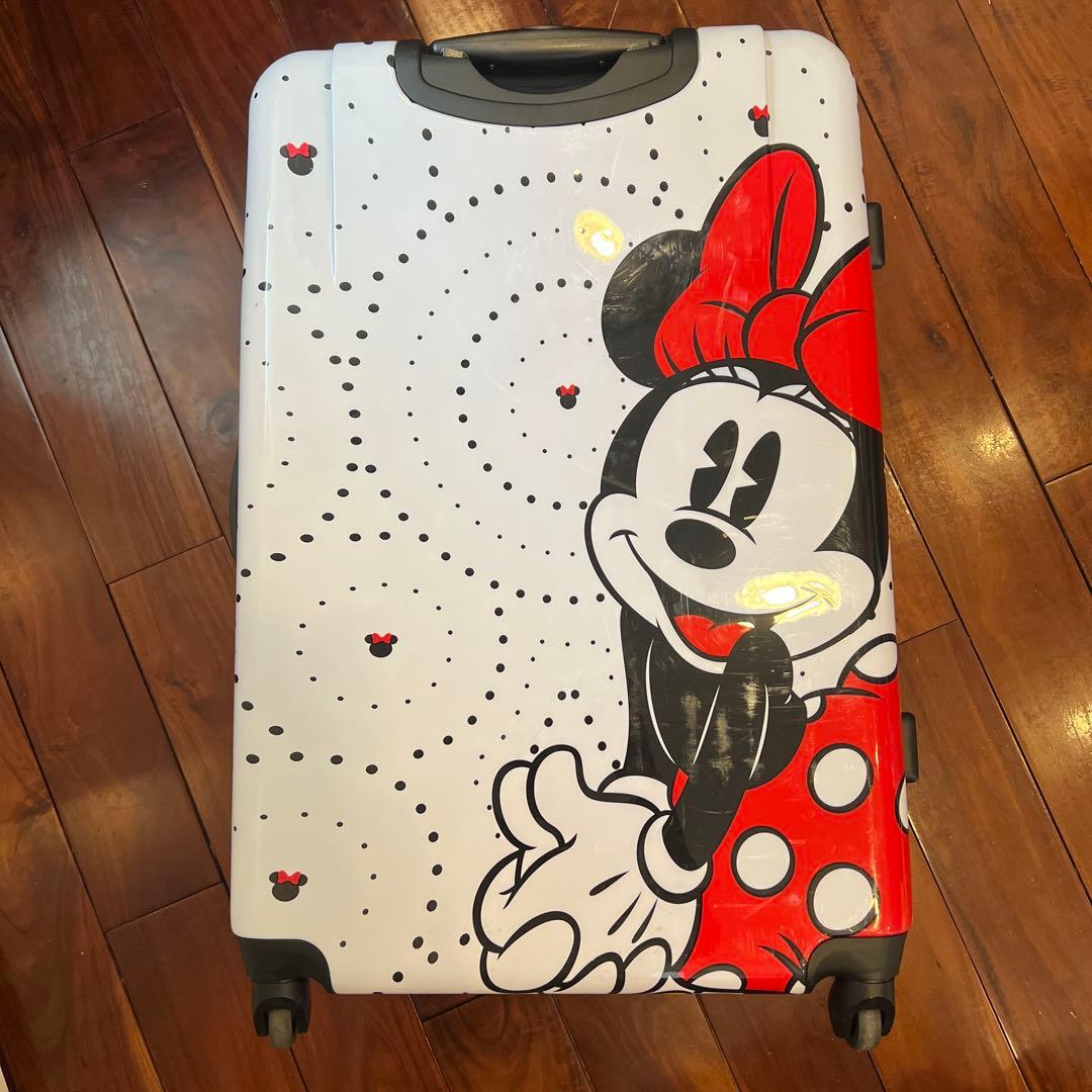 【ももゆり】ディズニーキャリーケースミニーマウス
