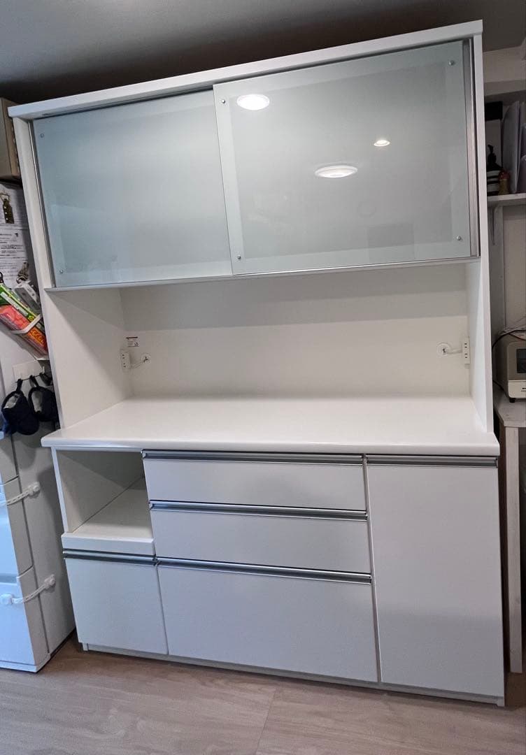 VEGA キッチンボード　160 ホワイト