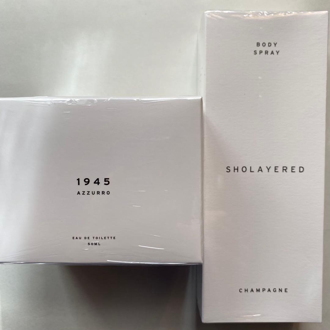 ⭐️新品・未開封 SHOLAYERED 1945AZZURRO(アズーロ)+おまけ