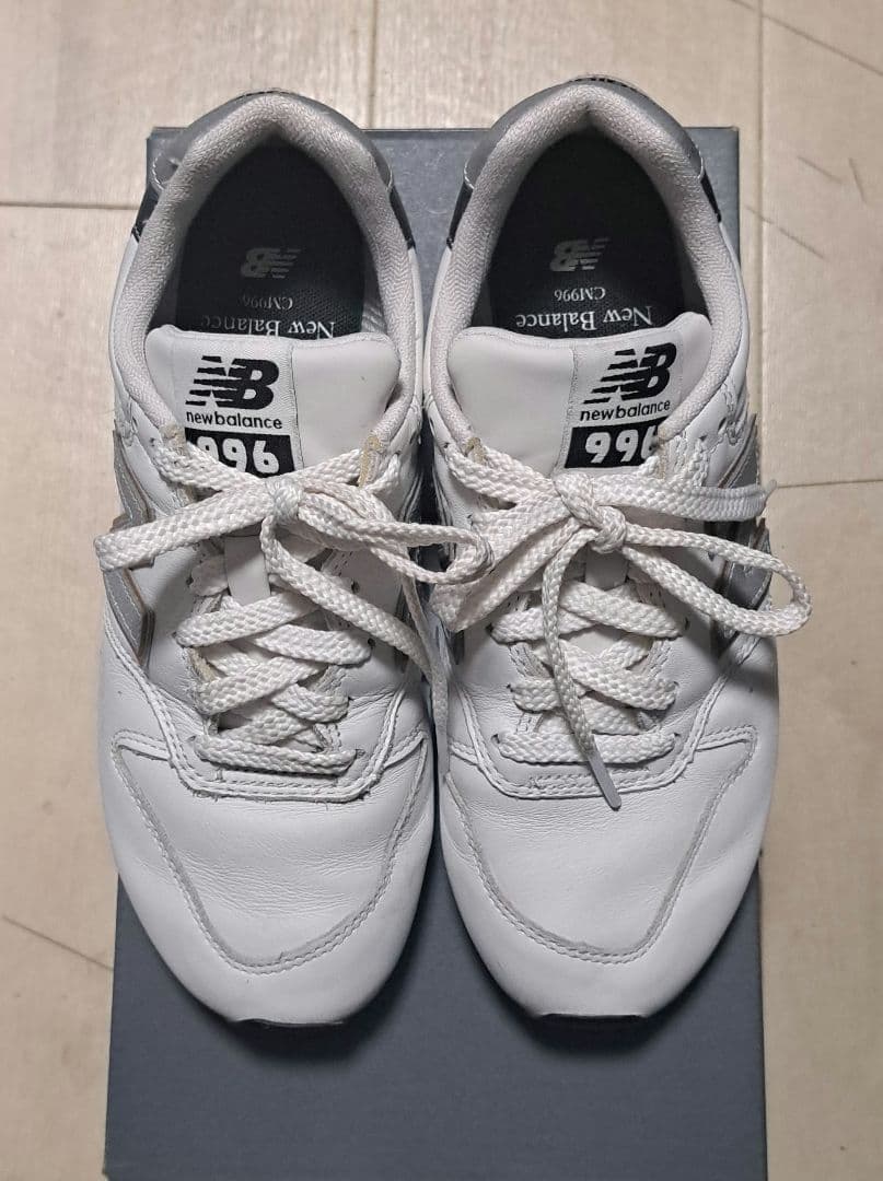 アサガオ❗【美品】ニューバランス CM996RJ2 レザースニーカー