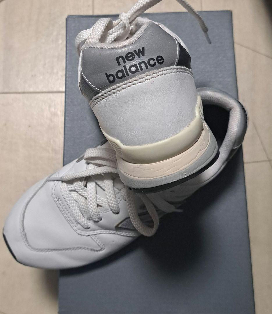 アサガオ❗【美品】ニューバランス CM996RJ2 レザースニーカー