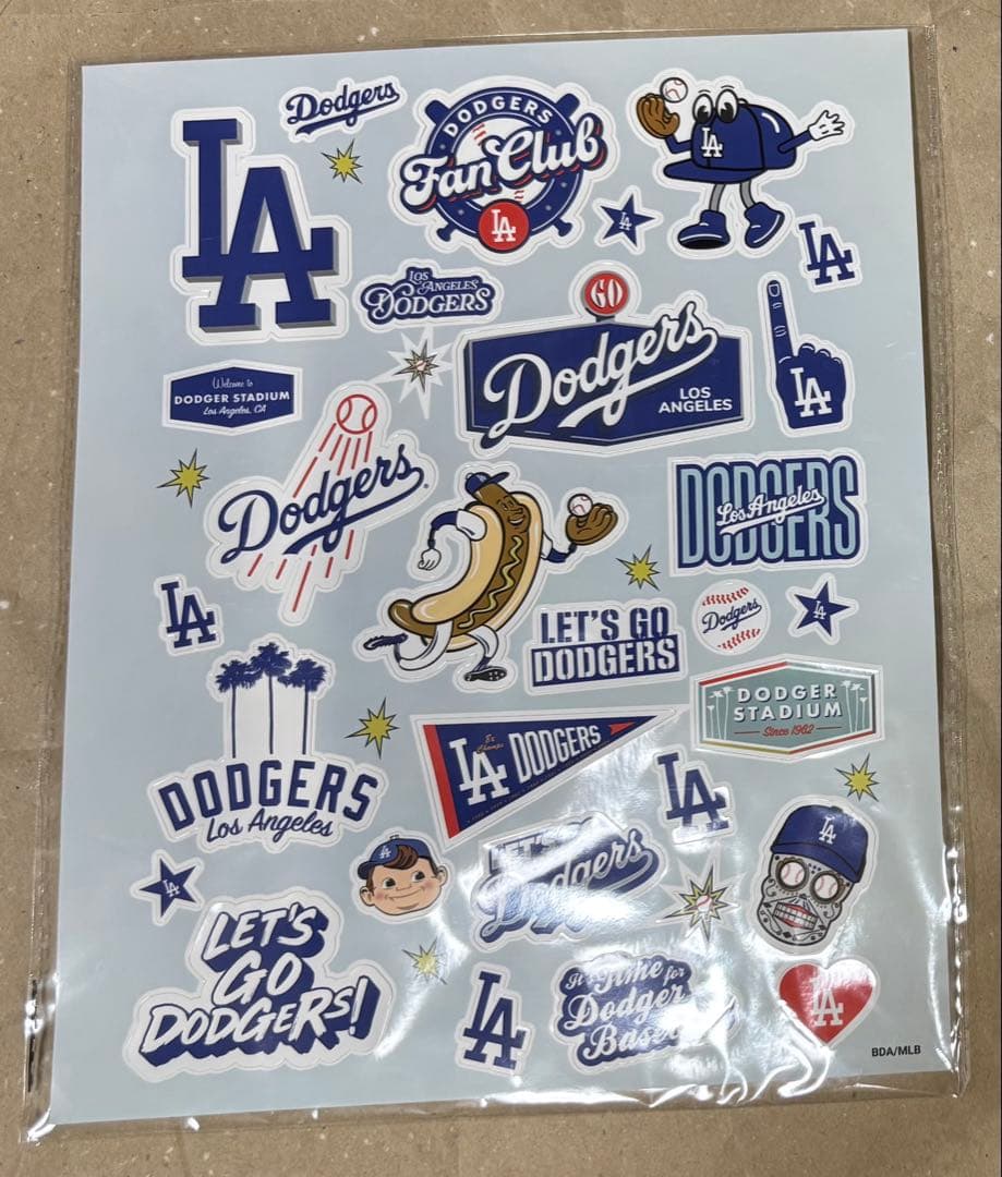 ロサンゼルス ドジャース ファンクラブ 入会特典グッズ