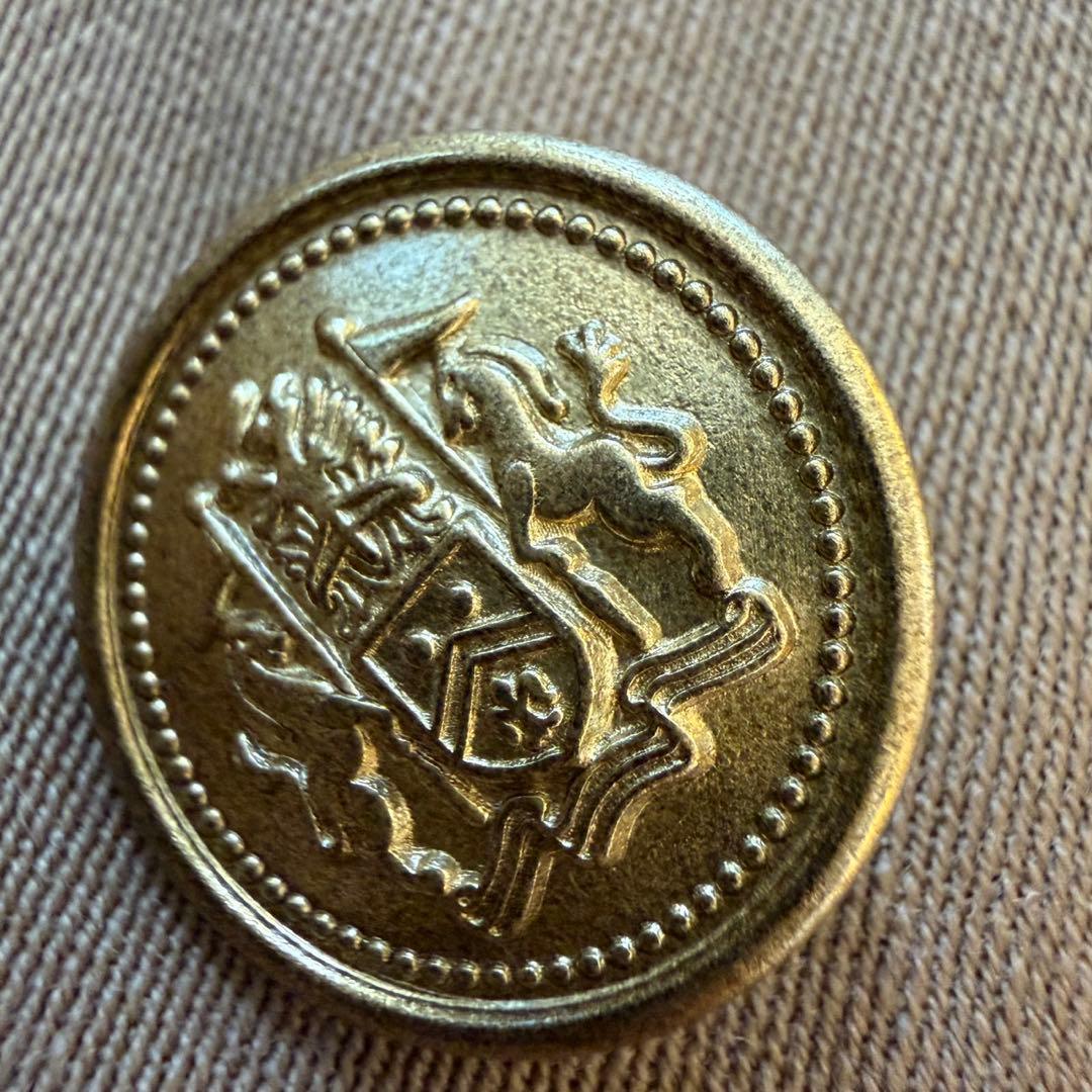 UNITED ARROWS 金ボタン ダブルブレザー ベージュ40