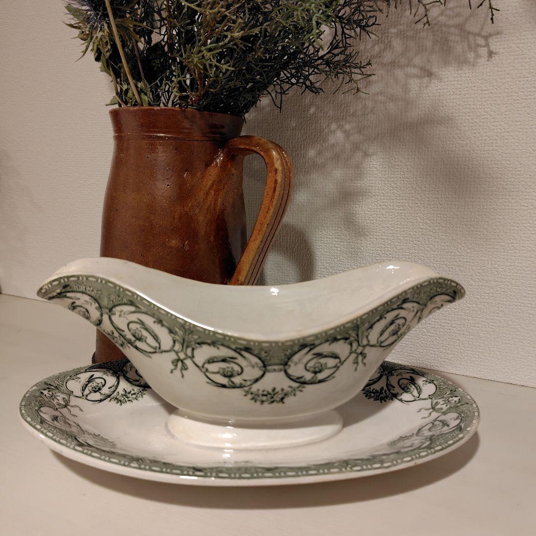 クレイユモントロー ドゥバリー フランスアンティーク ソーシエール