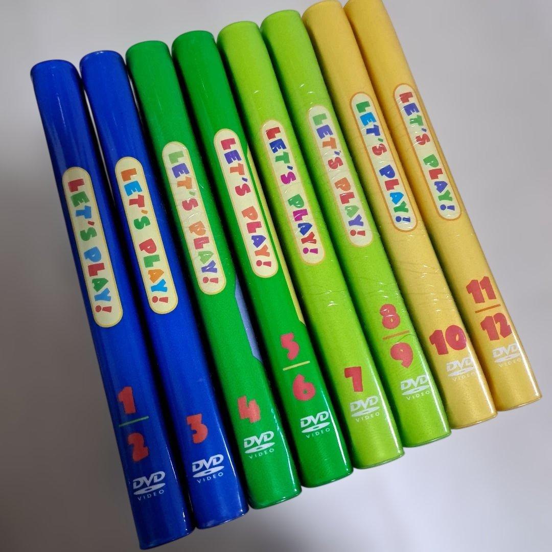 ディズニー英語システム　LET'S PLAY　レッツプレイ　DVD　工作　棚
