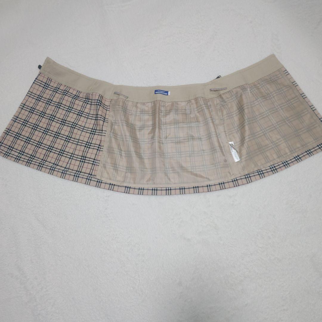 バーバリーブルーレーベル ラップスカート ミニスカート ノバチェック y2k