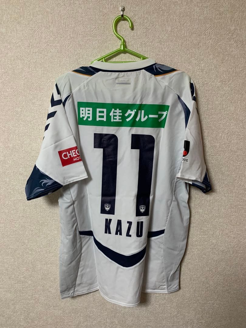 三浦知良選手横浜FC2011年オーセンティックユニフォームKAZU