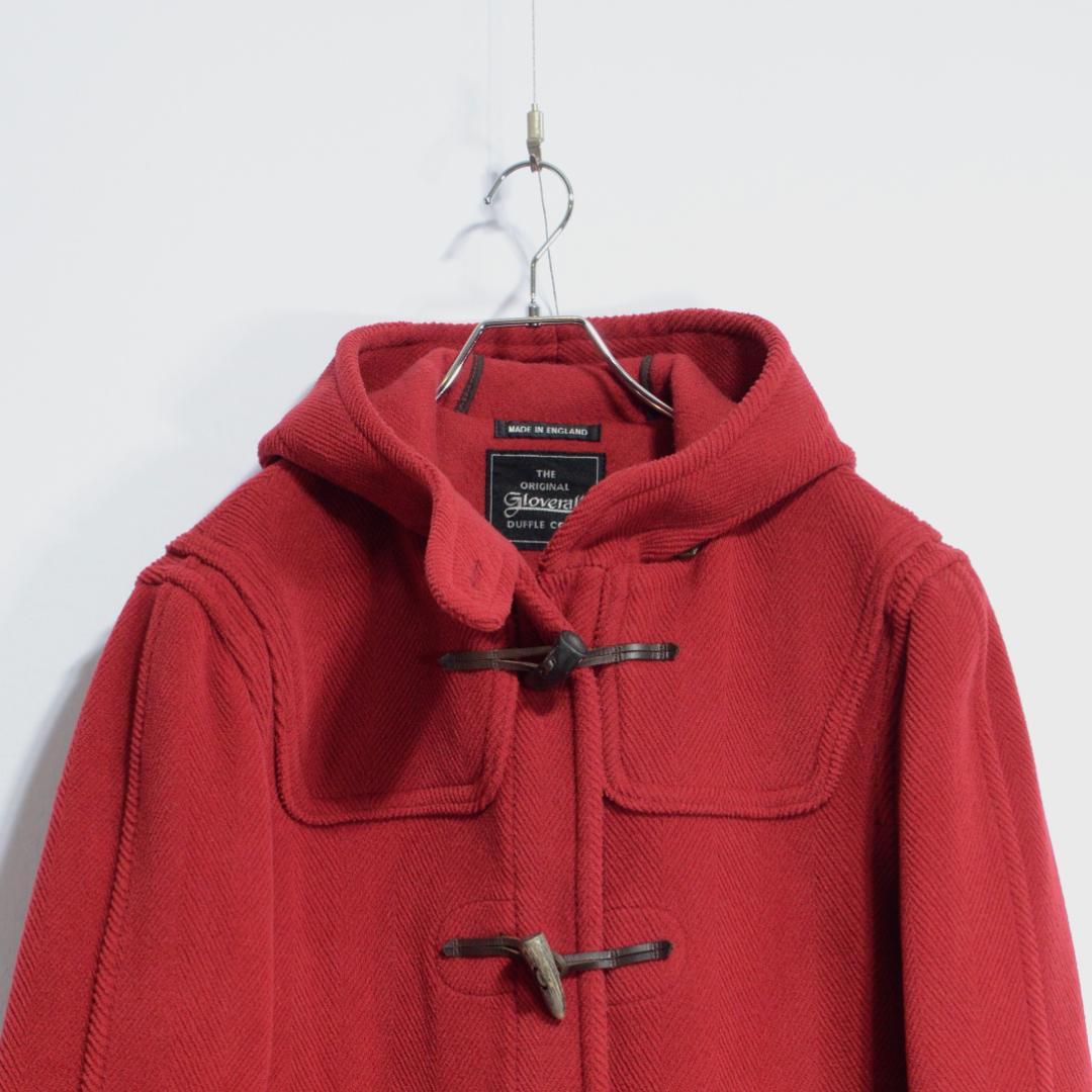 超極上品 グローバーオール キングストン ダッフルコート レッド 32