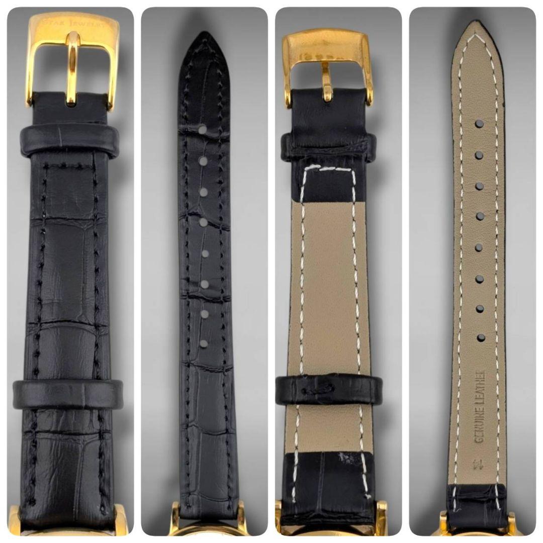 【新品電池/ベルト・稼働・美品】スタージュエリー ホワイトゾディアック オパール