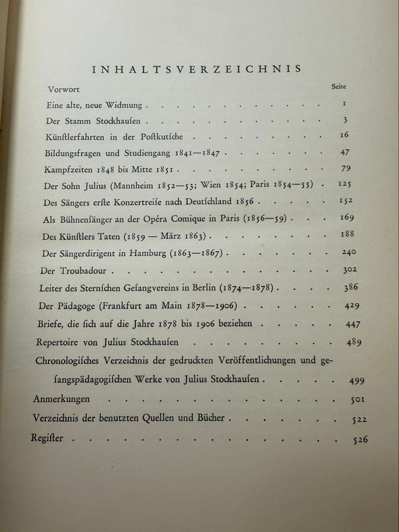 Julius Stockhausen ユリウス・シュトックハウゼン