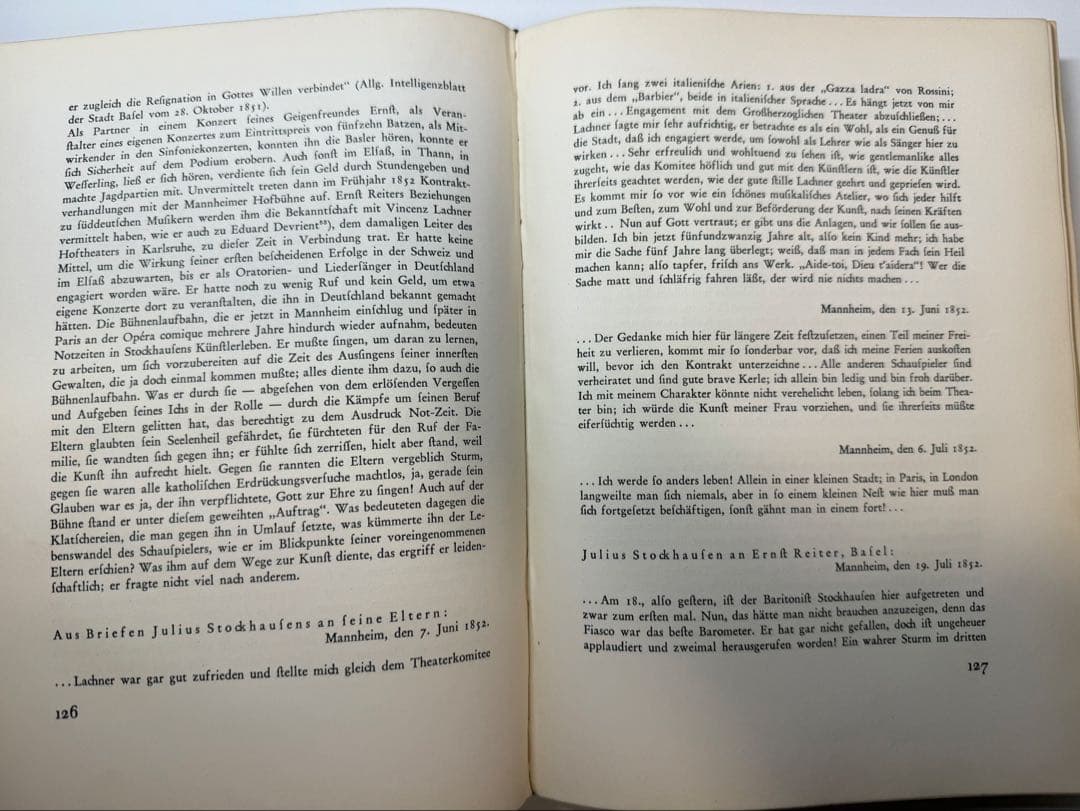 Julius Stockhausen ユリウス・シュトックハウゼン