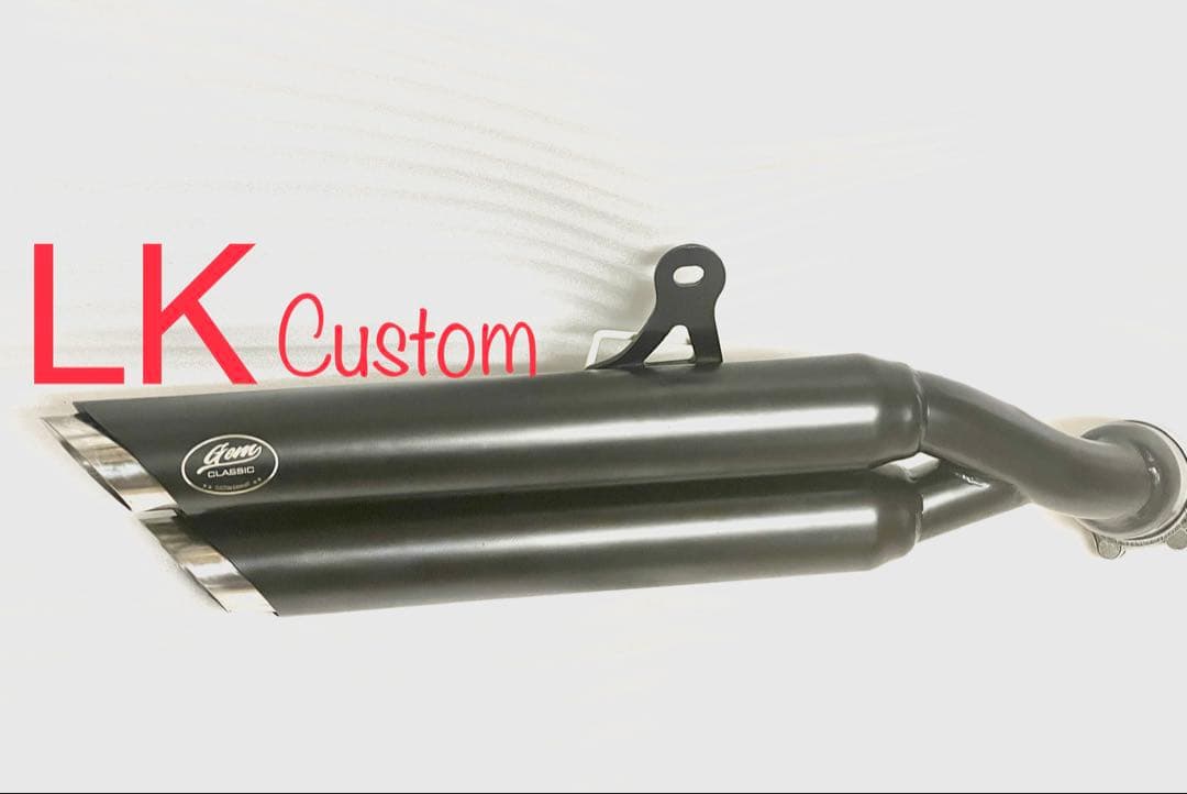 セール　レブル250の2023〜2025年式マフラーV4エンドバッフル付き　新品