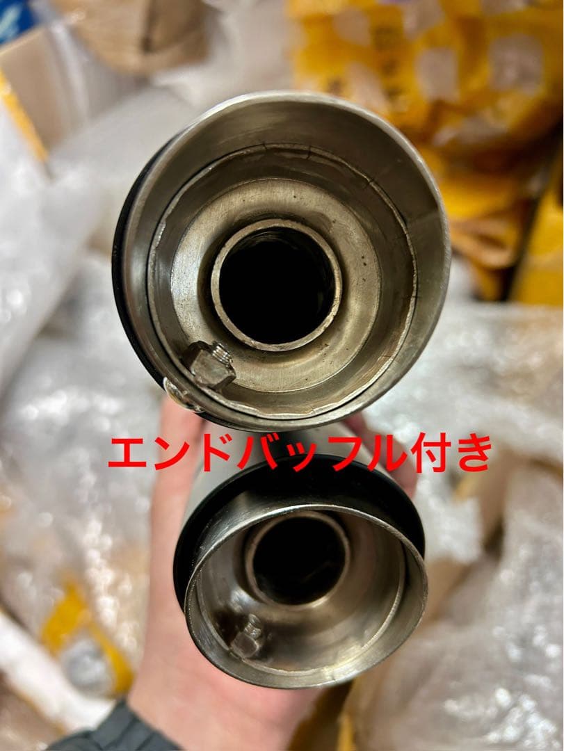 セール　レブル250の2023〜2025年式マフラーV4エンドバッフル付き　新品