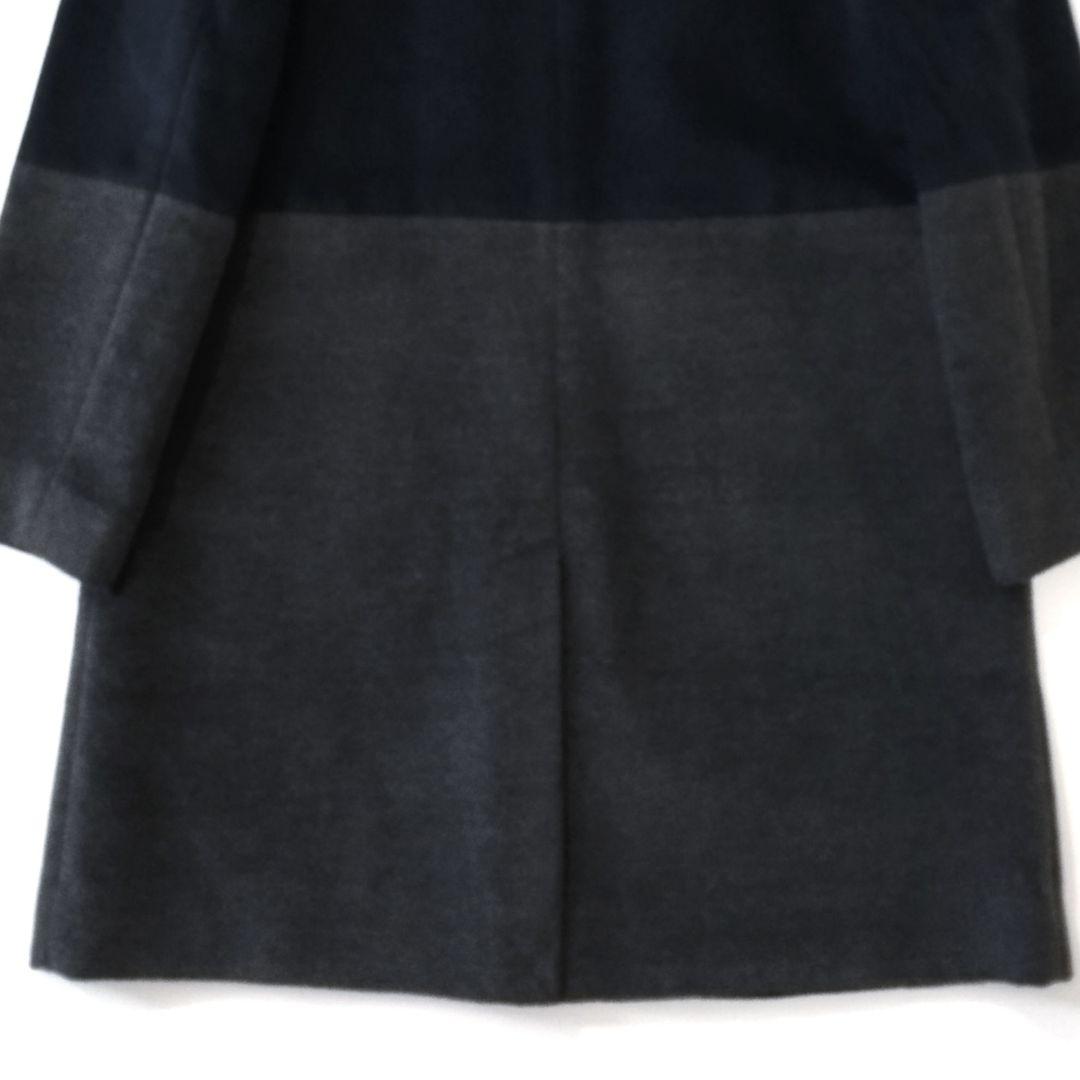 未使用タグ付き✨️NAUTICA✨️羊毛混 ノーカラーコート