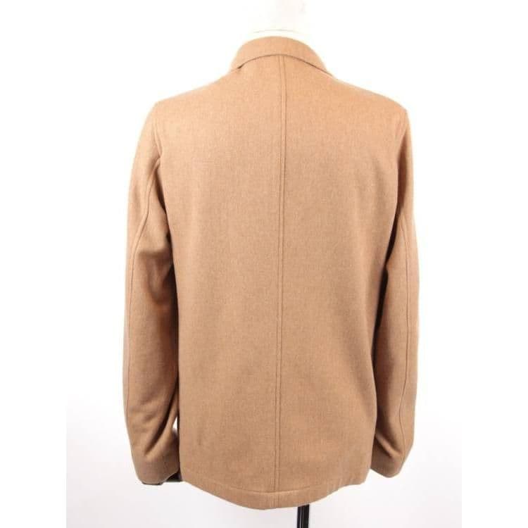 THE GIGI 　ザ・ジジ　ウールヘリンボーンベージュ テーラードジャケット