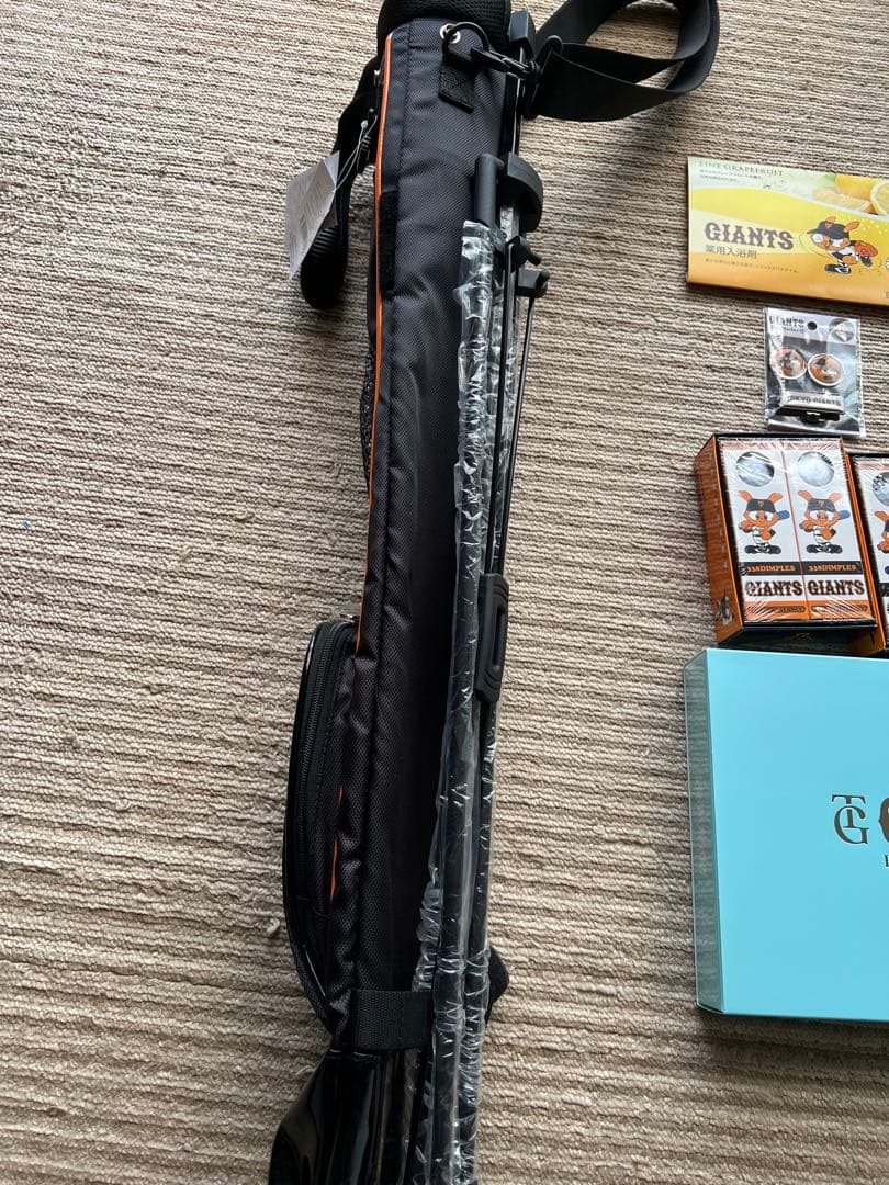 GIANTS ラウンドスタンドバッグ ブラック/オレンジ